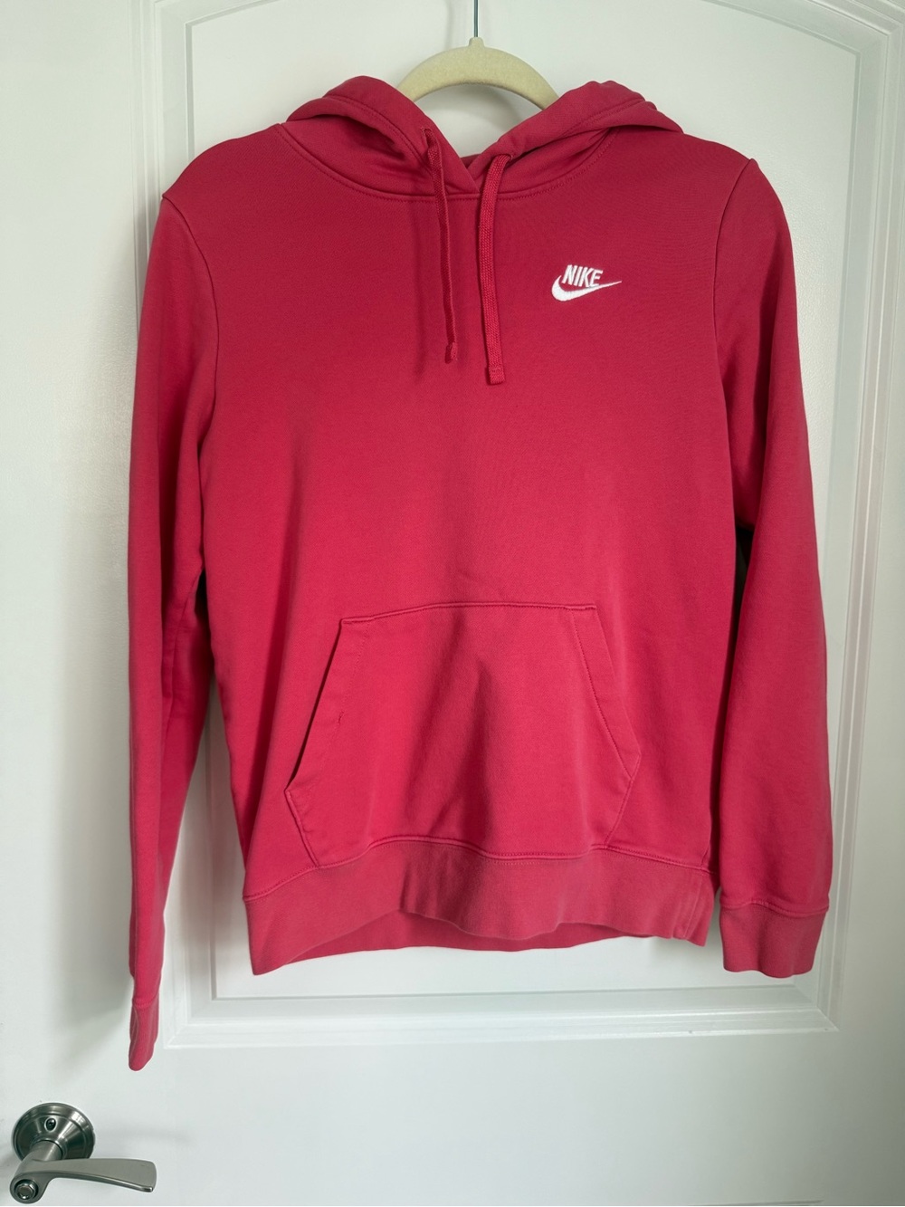 Nike women’s small pink hoodie